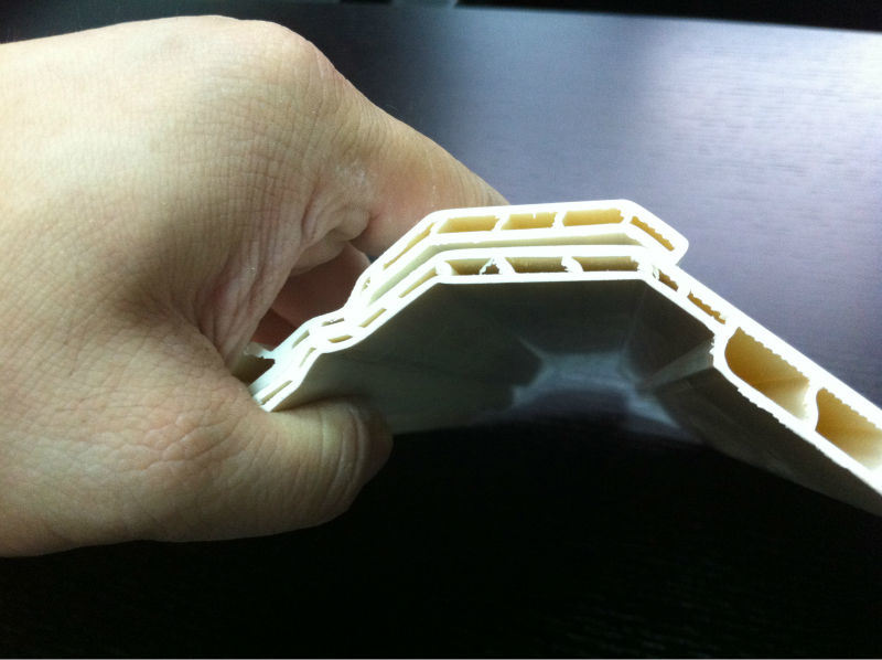 Materiales de construcción Aislamiento térmico de PVC Teja de techo de